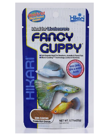 hikari fancy guppy 22g